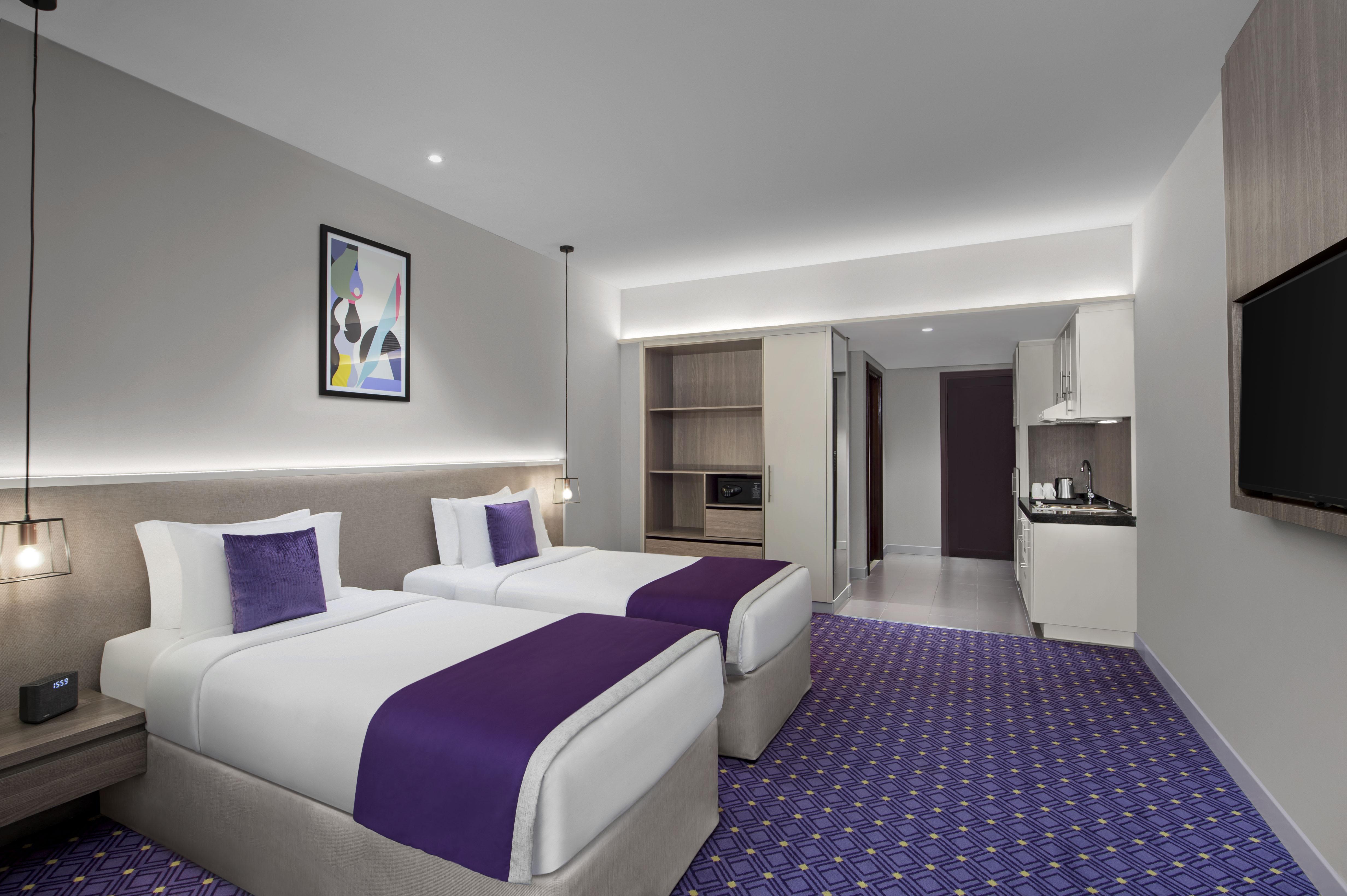 Leva Hotel Mazaya Centre Dubai Exterior foto