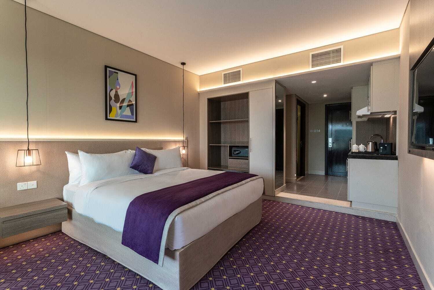 Leva Hotel Mazaya Centre Dubai Exterior foto