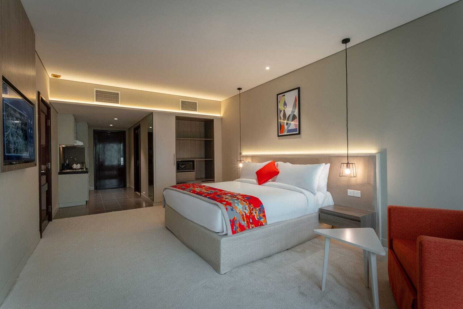 Leva Hotel Mazaya Centre Dubai Exterior foto